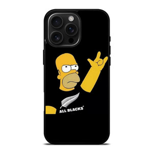 SIMPSON ALL BLACKS iPhone 16 Pro Max Case SIMPSON ALL BLACKS iPhone 16 Pro Max Case
