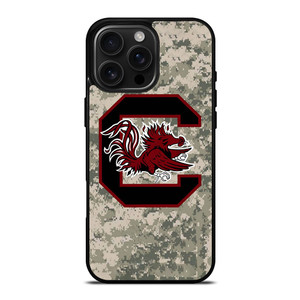 SOUTH CAROLINA GAMECOCKS CAMO LOGO iPhone 16 Pro Max Case SOUTH CAROLINA GAMECOCKS CAMO LOGO iPhone 16 Pro Max Case