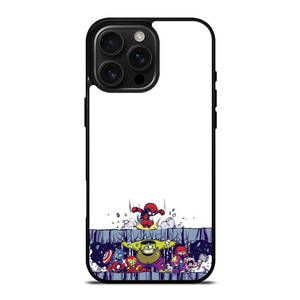 SPIDERMAN VS ALL MARVEL HEROES KAWAII iPhone 16 Pro Max Case SPIDERMAN VS ALL MARVEL HEROES KAWAII iPhone 16 Pro Max Case