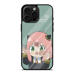 SPY X FAMILY ANYA FUNNY CUTE iPhone 16 Pro Max Case SPY X FAMILY ANYA FUNNY CUTE iPhone 16 Pro Max Case