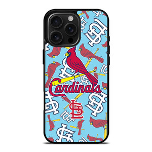 ST LOUIS CARDINALS COLLAGE iPhone 16 Pro Max Case ST LOUIS CARDINALS COLLAGE iPhone 16 Pro Max Case
