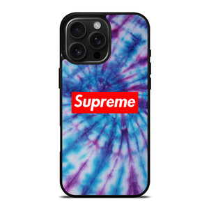 SUPREME DIE TYE iPhone 16 Pro Max Case SUPREME DIE TYE iPhone 16 Pro Max Case