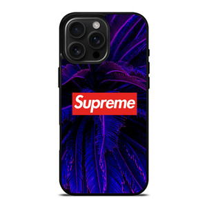 SUPREME GLOWING PALM TREE iPhone 16 Pro Max Case SUPREME GLOWING PALM TREE iPhone 16 Pro Max Case