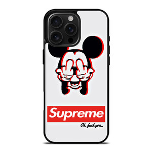 SUPREME MICKEY MOUSE iPhone 16 Pro Max Case SUPREME MICKEY MOUSE iPhone 16 Pro Max Case