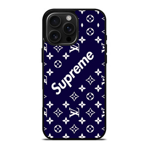 SUPREME NAVY PATTREN iPhone 16 Pro Max Case SUPREME NAVY PATTREN iPhone 16 Pro Max Case