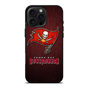 TAMPA BAY BUCCANEERS WOODEN LOGO iPhone 16 Pro Max Case TAMPA BAY BUCCANEERS WOODEN LOGO iPhone 16 Pro Max Case