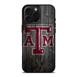 TEXAS AGGIES WOODEN LOGO iPhone 16 Pro Max Case TEXAS AGGIES WOODEN LOGO iPhone 16 Pro Max Case
