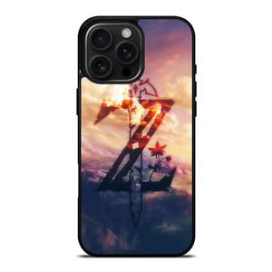 THE LEGEND OF ZELDA BREATH OF THE WILD SYMBOL 2 iPhone 16 Pro Max Case THE LEGEND OF ZELDA BREATH OF THE WILD SYMBOL 2 iPhone 16 Pro Max Case