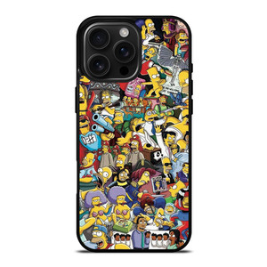 THE SIMPSONS ALL COLLAGE iPhone 16 Pro Max Case THE SIMPSONS ALL COLLAGE iPhone 16 Pro Max Case
