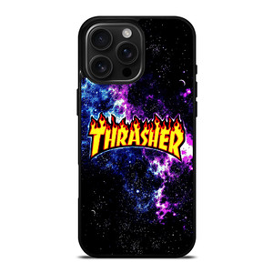 THRASHER SKATEBOARD MAGAZINE NEBULA iPhone 16 Pro Max Case THRASHER SKATEBOARD MAGAZINE NEBULA iPhone 16 Pro Max Case