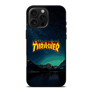 THRASHER SKATEBOARD MAGAZINE SKY NIGHT iPhone 16 Pro Max Case THRASHER SKATEBOARD MAGAZINE SKY NIGHT iPhone 16 Pro Max Case