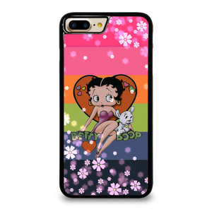 BETTY BOOP PINK FLOWER iPhone 7 Plus Case BETTY BOOP PINK FLOWER iPhone 7 Plus Case