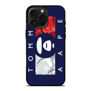 TOMMY HILFIGER BAPE CAMO LOGO iPhone 16 Pro Max Case