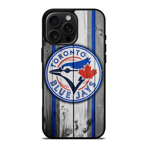 TORONTO BLUE JAYS WOODEN LOGO iPhone 16 Pro Max Case TORONTO BLUE JAYS WOODEN LOGO iPhone 16 Pro Max Case