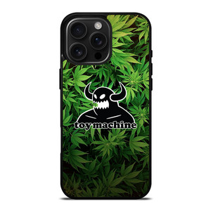 TOY MACHINE SKATEBOARD WEED iPhone 16 Pro Max Case