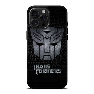 TRANSFORMERS AUTOBOT METAL LOGO iPhone 16 Pro Max Case TRANSFORMERS AUTOBOT METAL LOGO iPhone 16 Pro Max Case