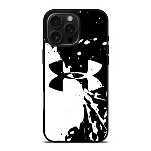 UNDER ARMOUR LOGO BLACK AND WHITE iPhone 16 Pro Max Case UNDER ARMOUR LOGO BLACK AND WHITE iPhone 16 Pro Max Case