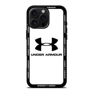 UNDER ARMOUR ROUND WHITE iPhone 16 Pro Max Case UNDER ARMOUR ROUND WHITE iPhone 16 Pro Max Case