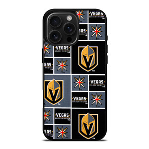VEGAS GOLDEN KNIGHTS COLLAGE iPhone 16 Pro Max Case VEGAS GOLDEN KNIGHTS COLLAGE iPhone 16 Pro Max Case