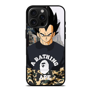 VEGETA CAMO BAPE SUPREME iPhone 16 Pro Max Case