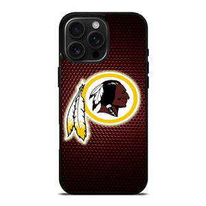 WAHINGTON REDSKINS METAL LOGO iPhone 16 Pro Max Case
