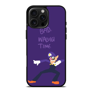 WALUIGI TIME TOO BAD iPhone 16 Pro Max Case WALUIGI TIME TOO BAD iPhone 16 Pro Max Case