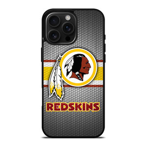 WASHINGTON REDSKINS EMBLEM CARBON iPhone 16 Pro Max Case