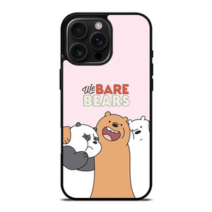 WE BARE BEARS CARTOON SERIES iPhone 16 Pro Max Case WE BARE BEARS CARTOON SERIES iPhone 16 Pro Max Case