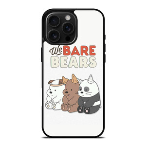 WE BARE BEARS CARTOON iPhone 16 Pro Max Case WE BARE BEARS CARTOON iPhone 16 Pro Max Case