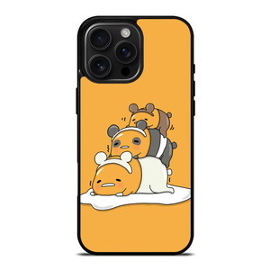 WE BARE BEARS X GUDETAMA iPhone 16 Pro Max Case WE BARE BEARS X GUDETAMA iPhone 16 Pro Max Case