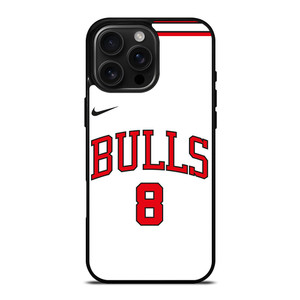 ZACH LAVINE CHICAGO BULLS WHITE iPhone 16 Pro Max Case ZACH LAVINE CHICAGO BULLS WHITE iPhone 16 Pro Max Case