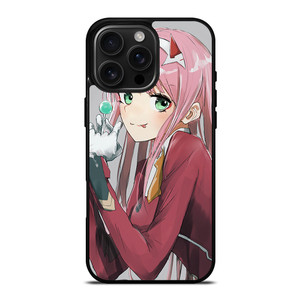 ZERO TWO CUTE DARLING IN FRANXX ANIME iPhone 16 Pro Max Case ZERO TWO CUTE DARLING IN FRANXX ANIME iPhone 16 Pro Max Case
