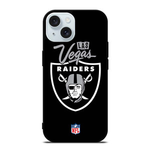 LAS VEGAS RAIDERS NFL LOGO iPhone 15  Case Cover