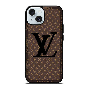 LOUIS VUITTON ROUND PATTERN iPhone 15  Case Cover