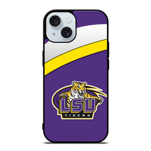 LSU TIGERS LOGO NFL iPhone 15 Case Cover LSU TIGERS LOGO NFL iPhone 15 Case Cover