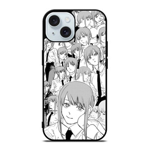 MAKIMA CHAINSAW MAN COLLAGE iPhone 15  Case Cover