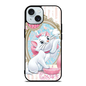 MARIE THE ARISTOCATS CAT MIRROR iPhone 15  Case Cover