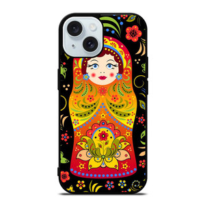 MATRYOSHKA RUSSIAN NESTING DOLLS iPhone 15  Case Cover