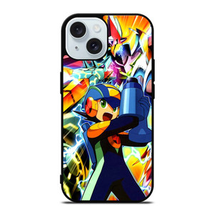 MEGA MAN BATTLE NETWORK GAMES iPhone 15 Case Cover MEGA MAN BATTLE NETWORK GAMES iPhone 15 Case Cover