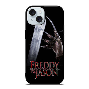 MICHAEL MYERS VS JASON LOGO iPhone 15  Case Cover