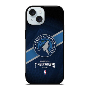 MINNESOTA TIMBERWOLVES NBA TEAM iPhone 15  Case Cover