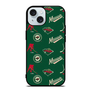 MINNESOTA WILD NHL PATTERN iPhone 15  Case Cover