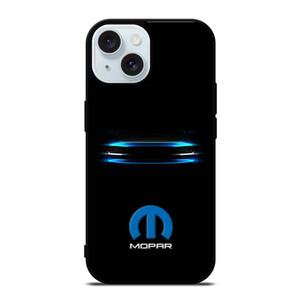 MOPAR CAR BLUE SYMBOL iPhone 15  Case Cover