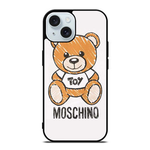MOSCHINO BEAR ART iPhone 15  Case Cover MOSCHINO BEAR ART iPhone 15  Case Cover