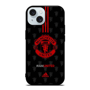 MU MANCHESTER UNITED LOGO iPhone 15  Case Cover