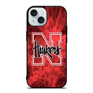 NEBRASKA HUSKERS FOOTBALL iPhone 15 Case Cover NEBRASKA HUSKERS FOOTBALL iPhone 15 Case Cover