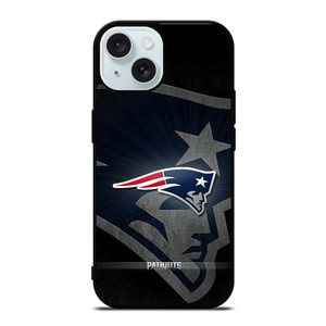NEW ENGLAND PATRIOTS METAL LOGO iPhone 15  Case Cover