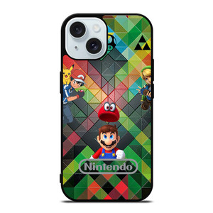 NINTENDO SWITCH GAME COLLECTION iPhone 15 Case Cover NINTENDO SWITCH GAME COLLECTION iPhone 15 Case Cover
