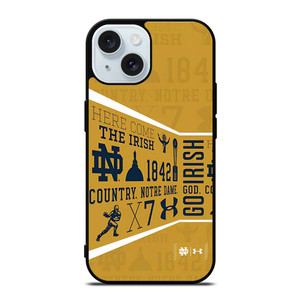 NOTRE DAME FIGHTING IRISH WALL iPhone 15  Case Cover