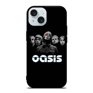 OASIS BAND LOGO iPhone 15  Case Cover OASIS BAND LOGO iPhone 15  Case Cover